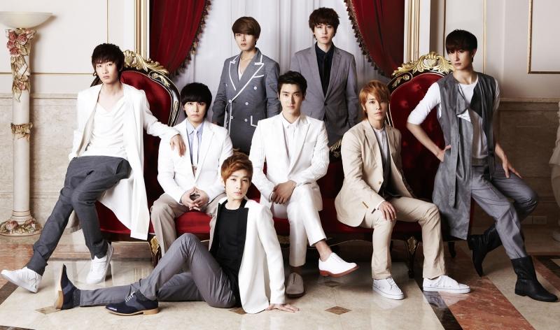 Các chàng trai nhóm SJ trong concept Hoàng tử