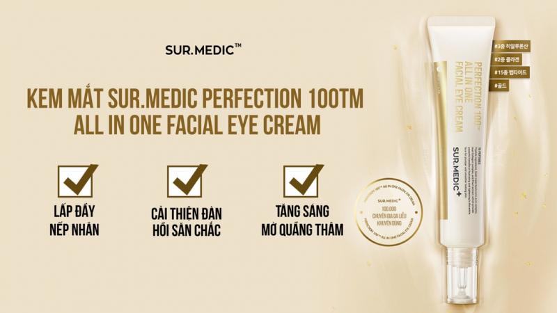 SURMEDIC Perfection 100tm All In One Facial Eye Cream 35ml