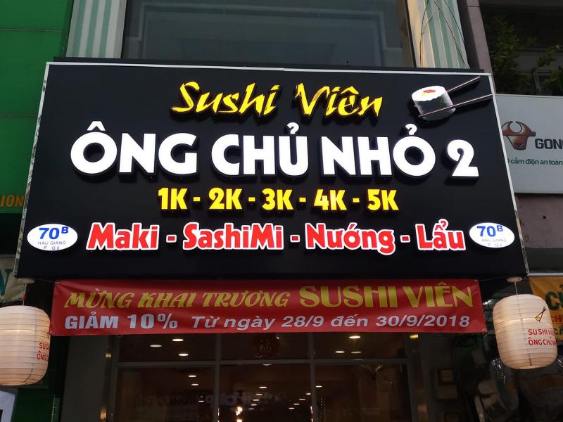 Sushi Viên Ông Chủ Nhỏ