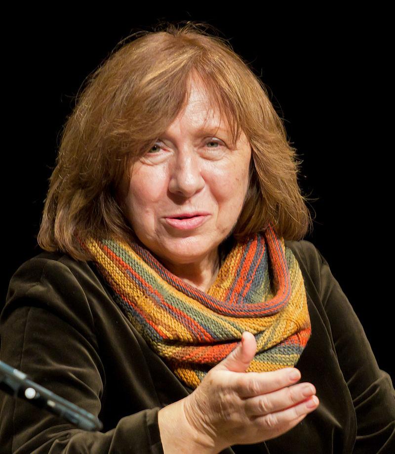 Chân dung bà Svetlana Alexandrovna Alexievich