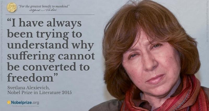 Svetlana Alexandrovna Alexievich -  Nobel Văn học 2015