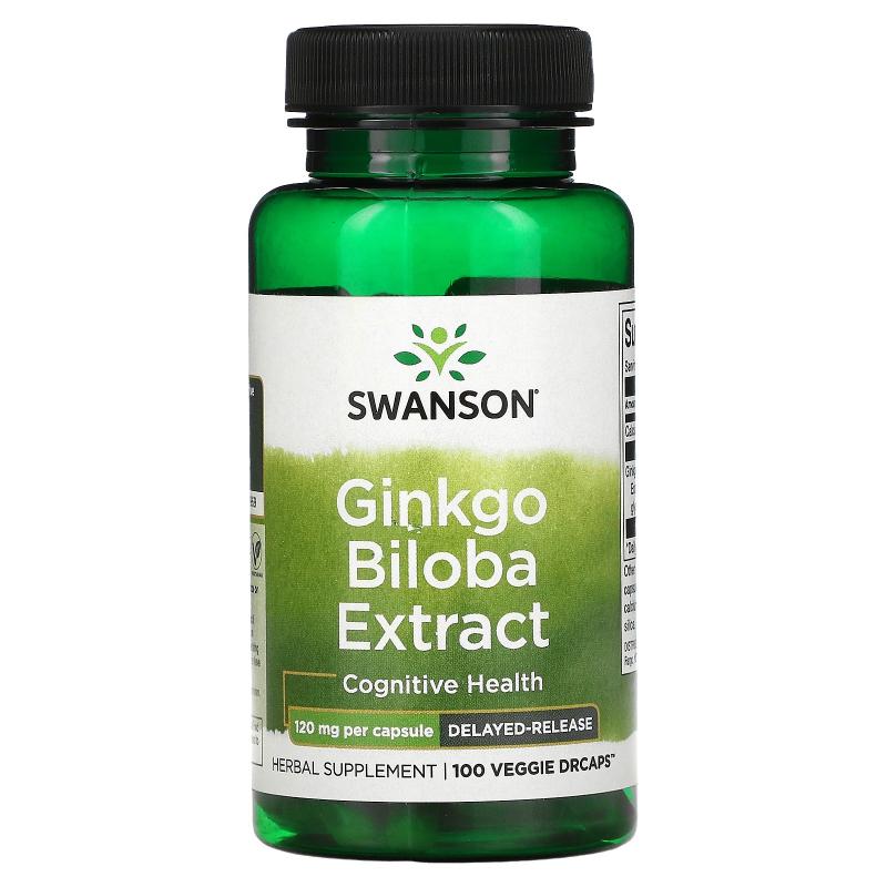 Viên uống Ginkgo Biloba Swanson