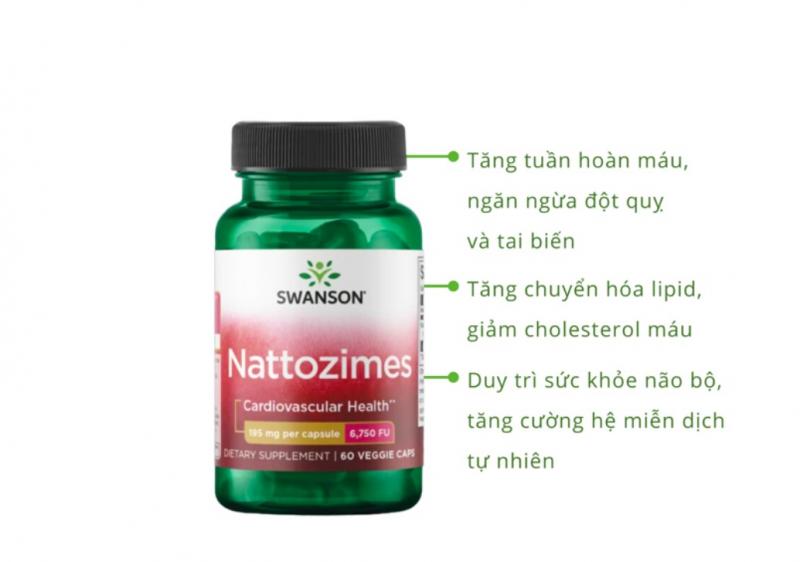 Swanson Nattozimes 195mg 6750FU