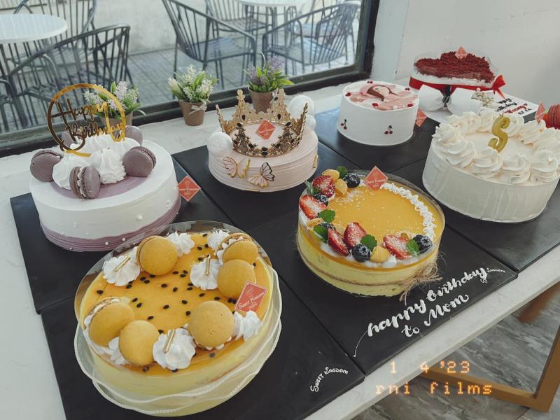 Bánh của Sweet Kingdom Cakes Pub Restaurant mang một nét đẹp rất riêng