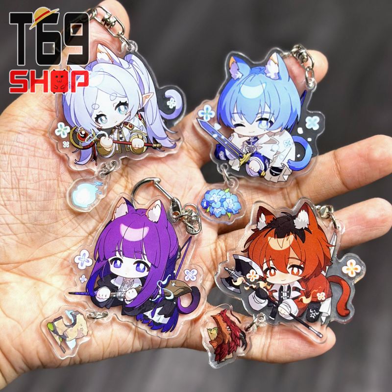 T69 Shop có nhiều mẫu móc khóa anime ngộ nghĩnh