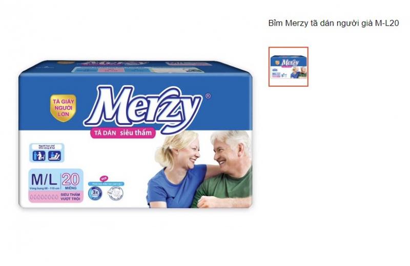 Tã dán người lớn Merzy