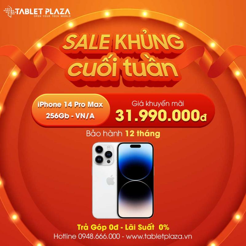 Tablet Plaza hướng đến nhóm đối tượng khách hàng đa dạng, cửa hàng thường xuyên cập nhật những sản phẩm iPhone mới nhất