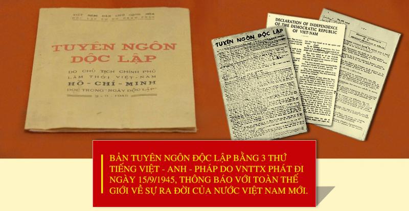 Tác phẩm: Tuyên ngôn độc lập - Hồ Chí Minh