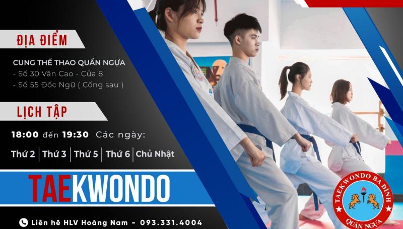 CLB Taekwondo Ba Đình - chi nhánh Quần Ngựa