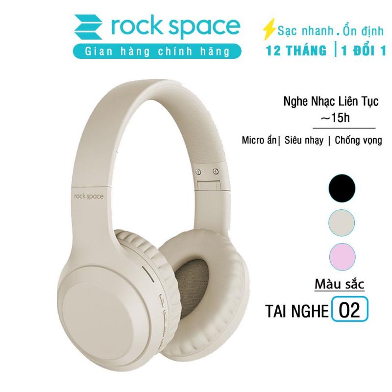 Tai nghe chụp tai bluetooth chụp tai Rockspace O2