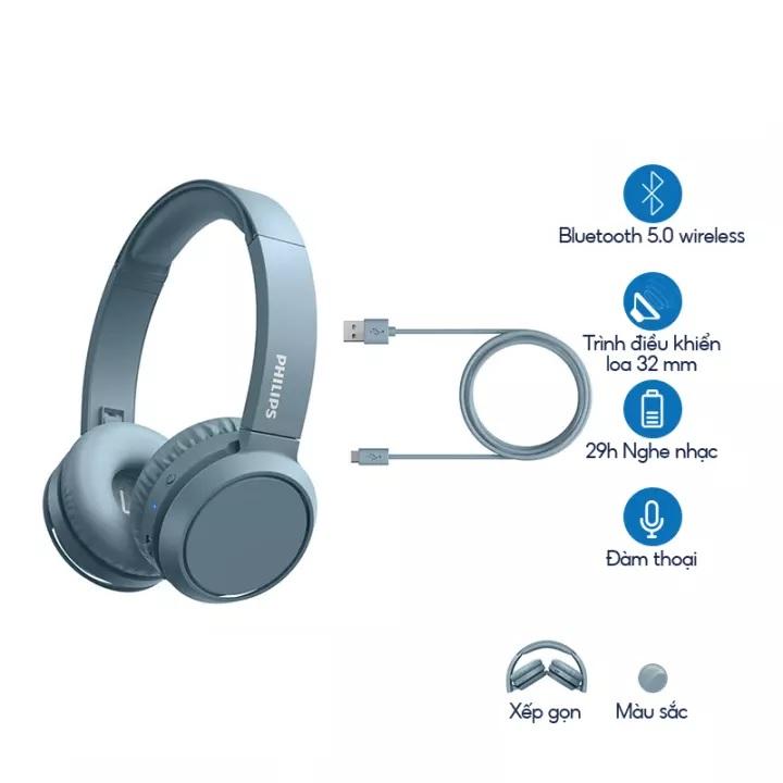 Tai nghe Philips Bluetooth TAH4205BK/00