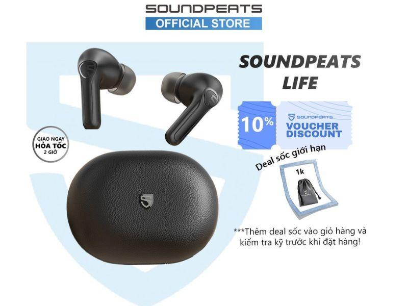 Tai nghe True Wireless SoundPEATS Life