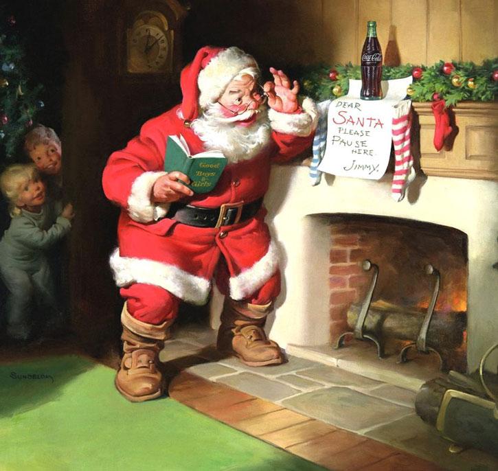 Tại sao ông già Noel vào nhà tặng quà bằng ống khói?