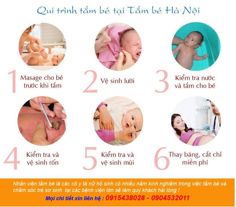 Tắm bé Hà Nội