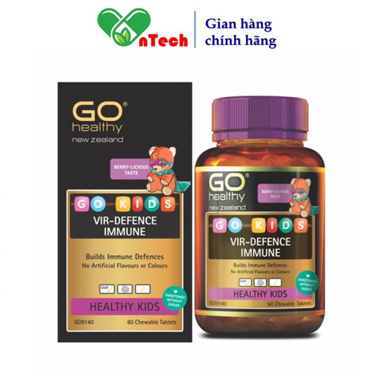 Go Healthy Vir-Defence Immune tăng cường hệ miễn dịch giúp bé phát triển toàn diện