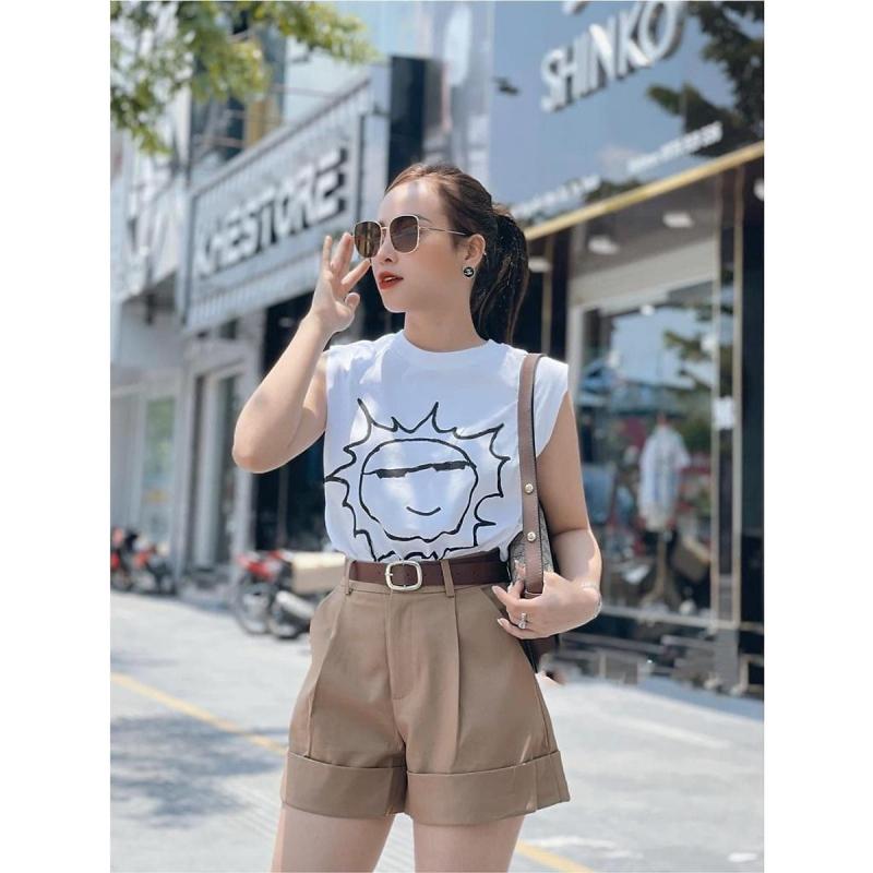 Tank top phối quần short