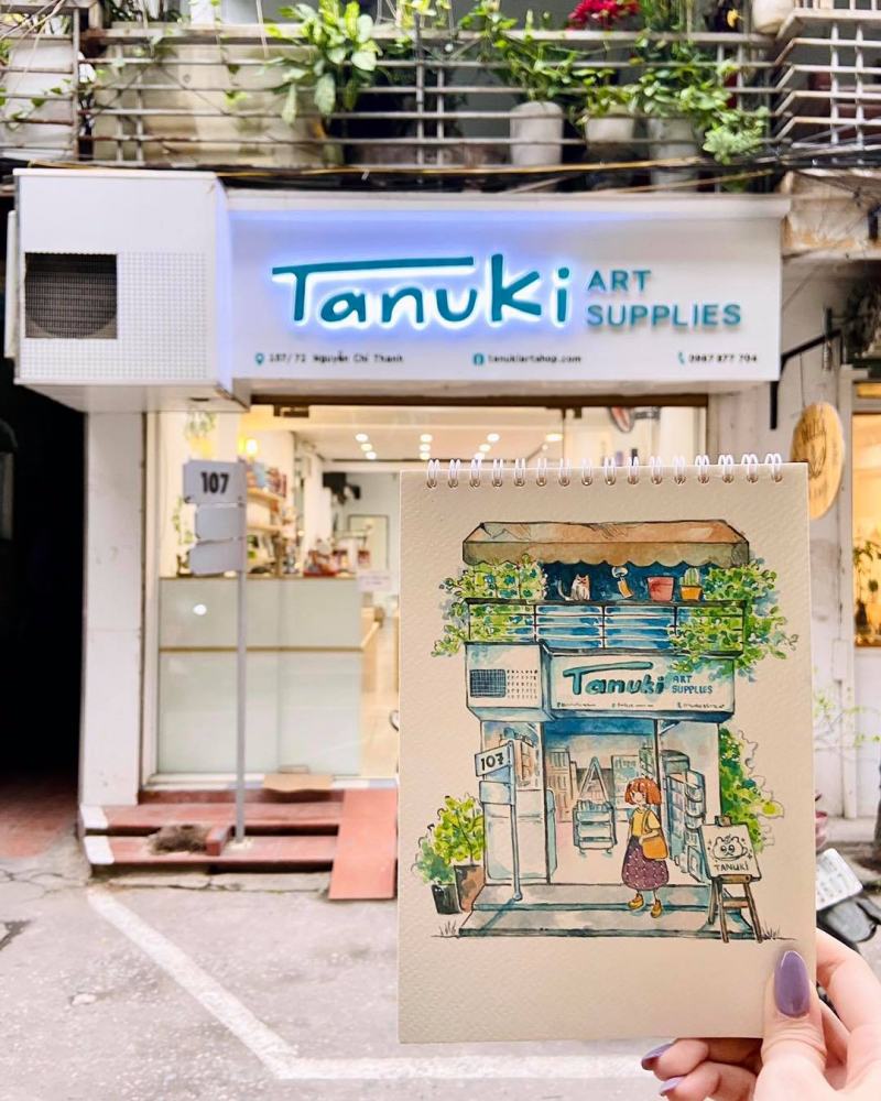 Tanuki art supplies