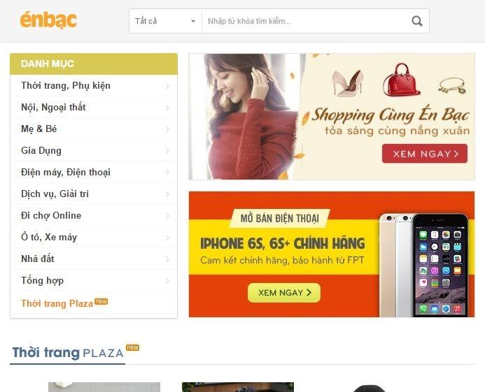 Tạo trang web bán hàng miễn phí với enbac.com