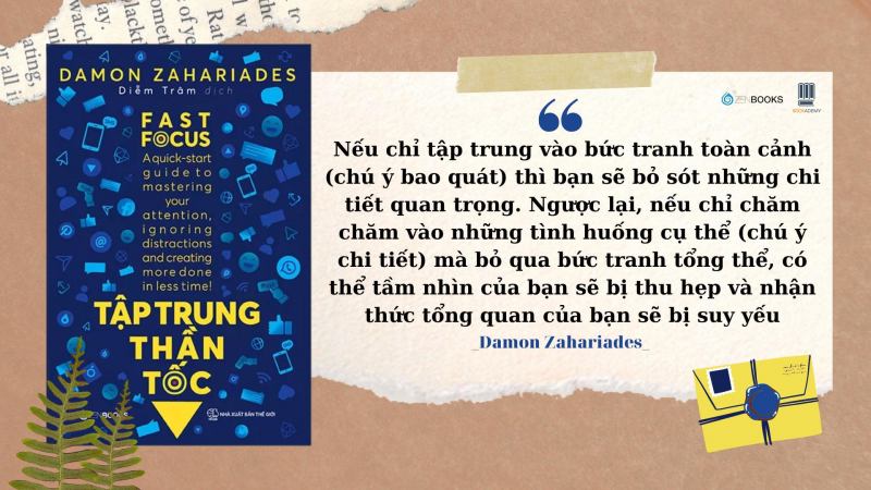 Tập trung thần tốc - Damon Zahariades