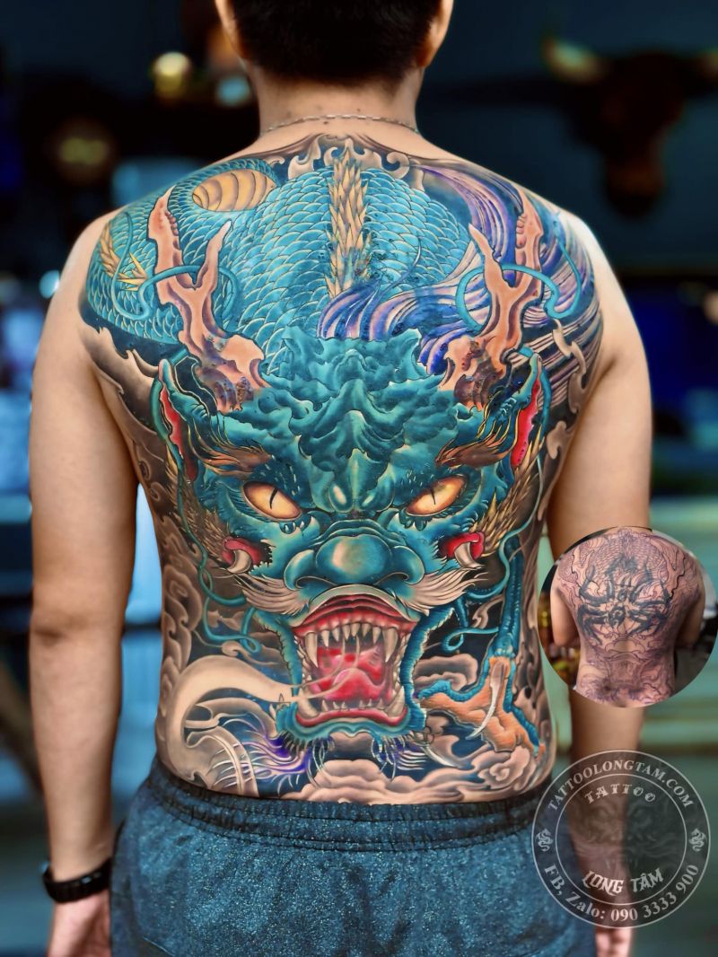 Một tác phẩm của Tattoo Long Tâm