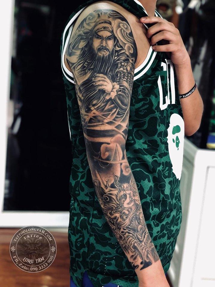 Một tác phẩm của Tattoo Long Tâm