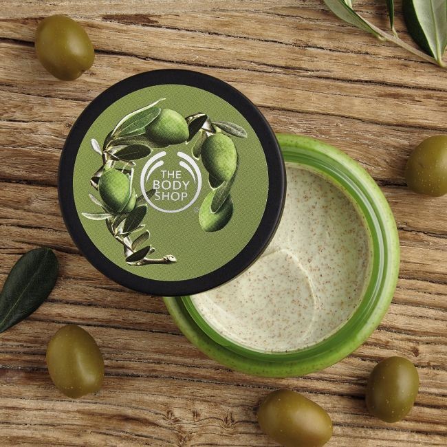 Tẩy da chết body The Body Shop Olive Body Scrub