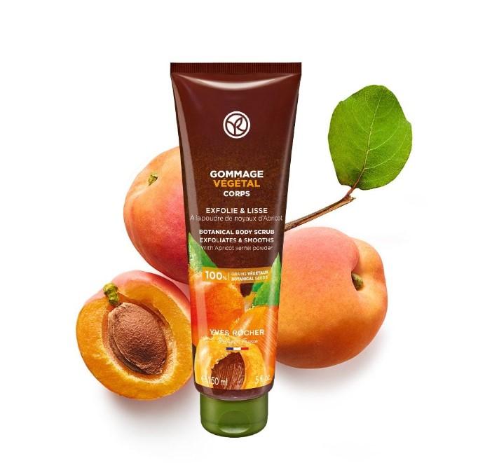 Tẩy tế bào chết cơ thể hạt mơ Yves Rocher Apricot Botanical Scrub