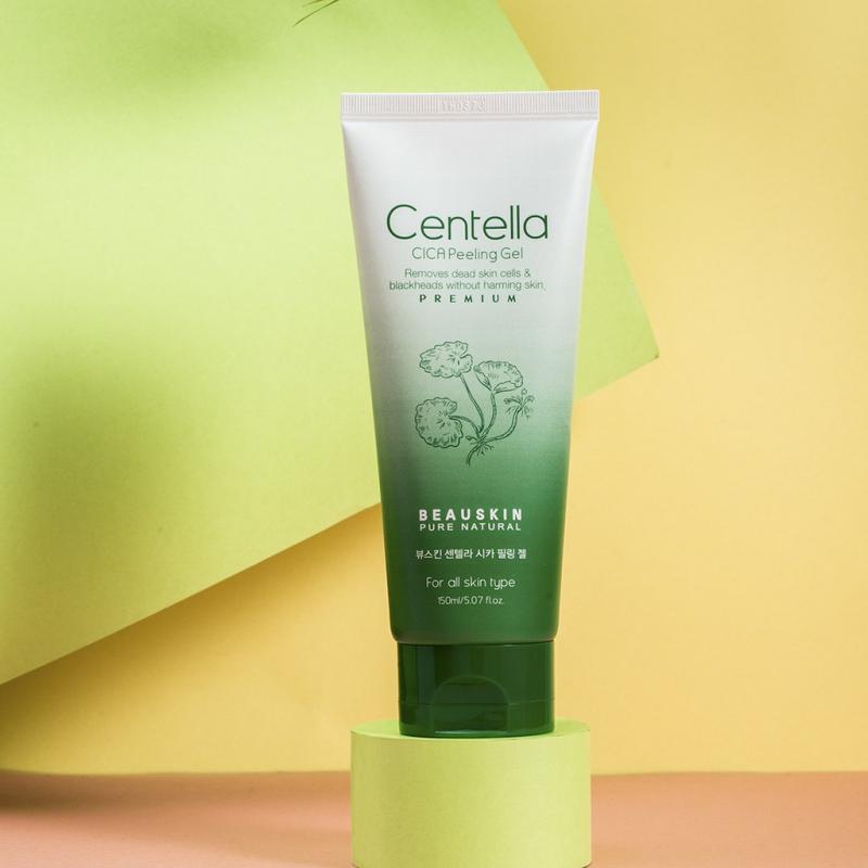 Tẩy tế bào chết mặt BEAUSKIN Centella Cica dành cho da dầu mụn