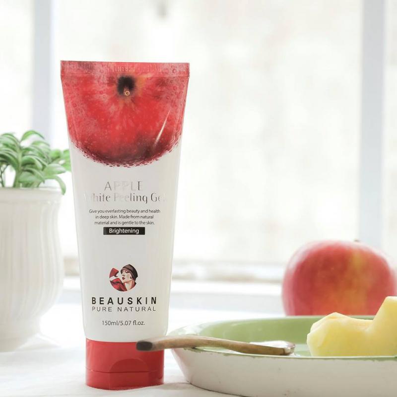 Tẩy tế bào chết mặt dạng gel dịu nhẹ Beaukin Apple White Peeling Gel