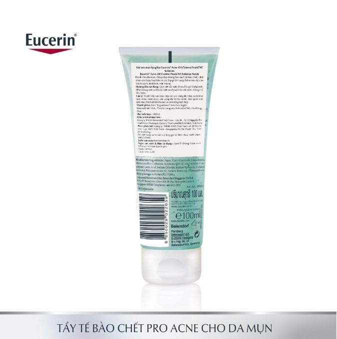 Tẩy tế bào chết ngăn ngừa mụn Eucerin Pro Acne Scrub