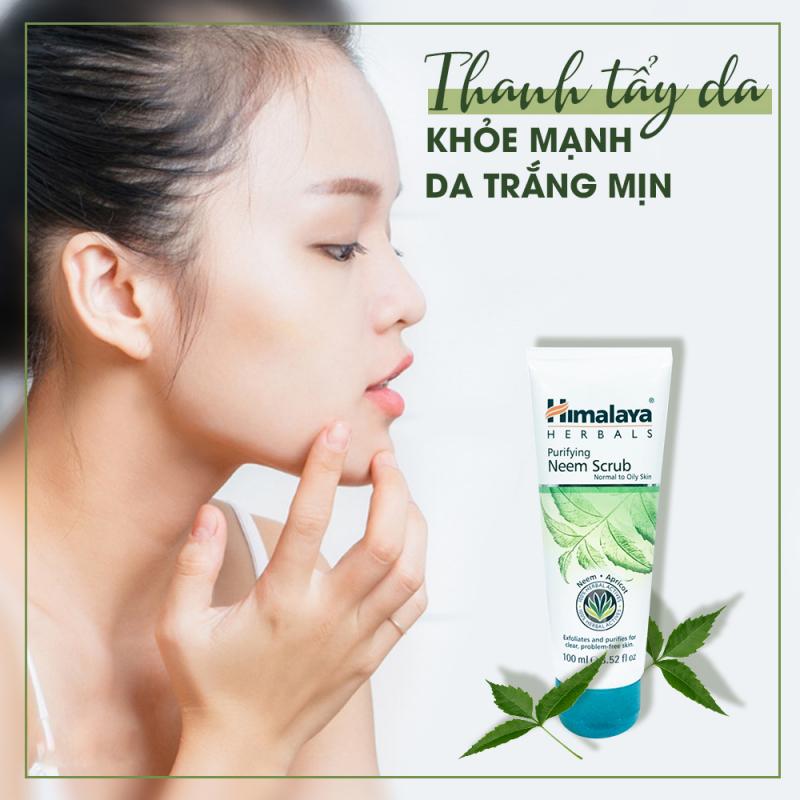 Tẩy tế bào chết sáng mịn da Himalaya Purifying Neem Scrub