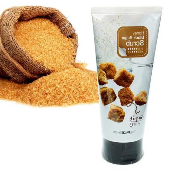 Tẩy tế bào chết TheFaceShop Smart Peeling Honey Black Sugar Scrub