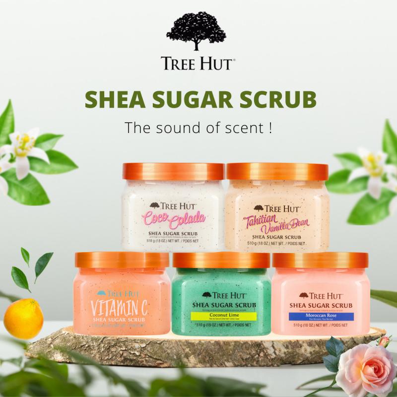 Tẩy tế bào chết Tree Hut (﻿﻿Tree Hut Sugar Scrub)