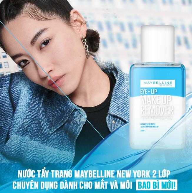 Tẩy trang mắt môi Maybelline Eye & Lip Makeup Remover