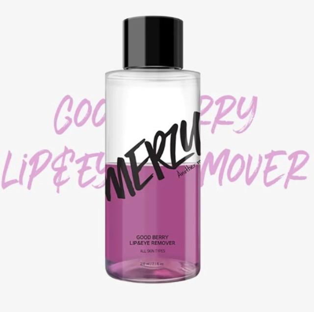 Tẩy trang mắt môi Merzy Good Berry Lip Eye Remover