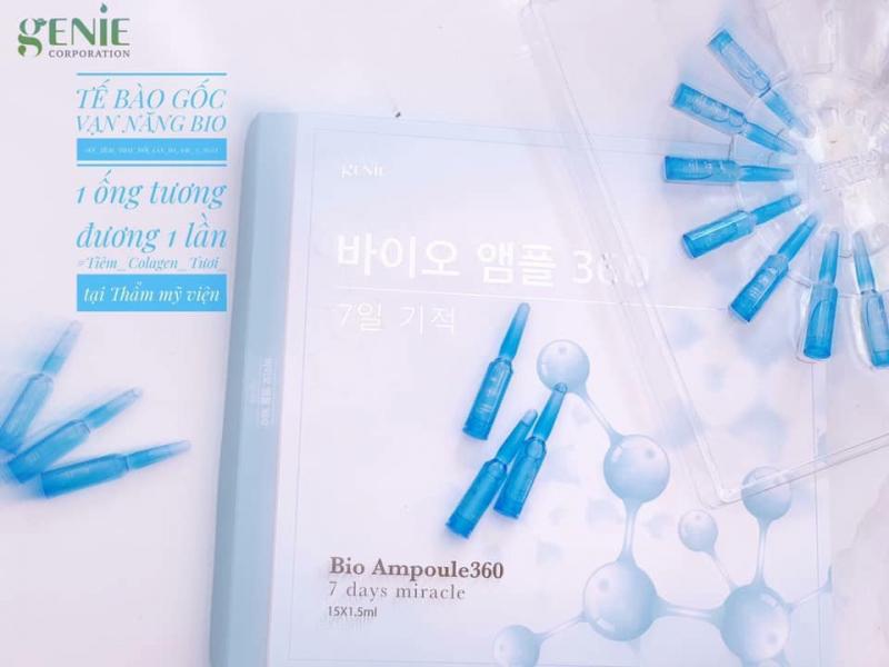 Tế Bào Gốc Genie DNA Acipenser Bio Ampoule 360 7 Days Miracle