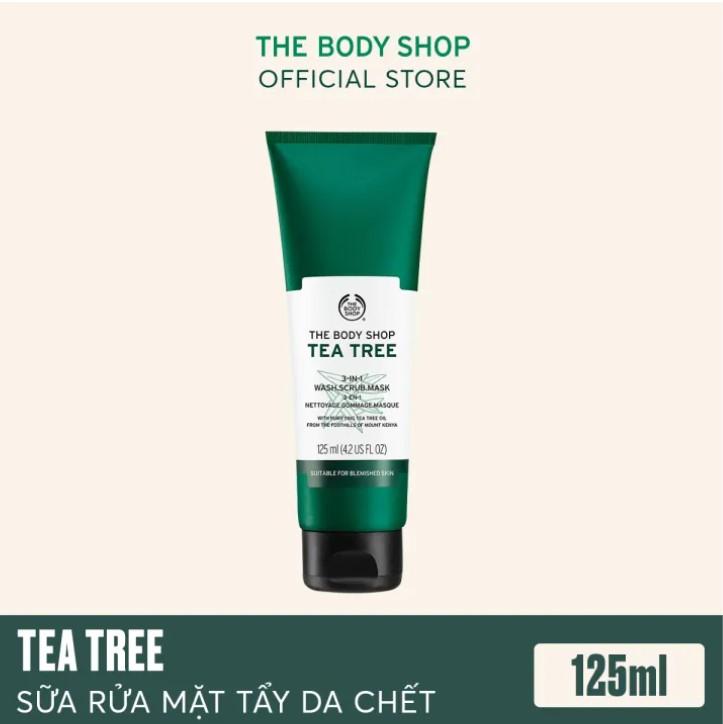 Tea Tree 3-In-1 Wash Scrub Mask