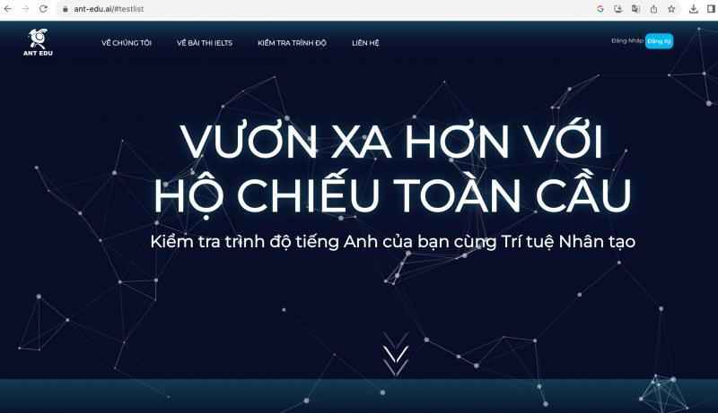 Test trình độ miễn phí tại Ant-edu.ai