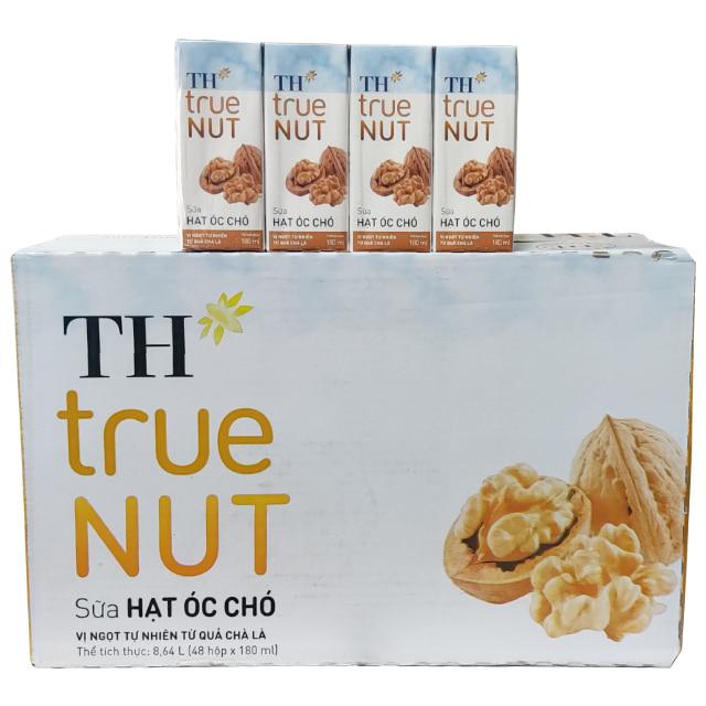 TH True Nut – Sữa hạt óc chó tăng chiều cao