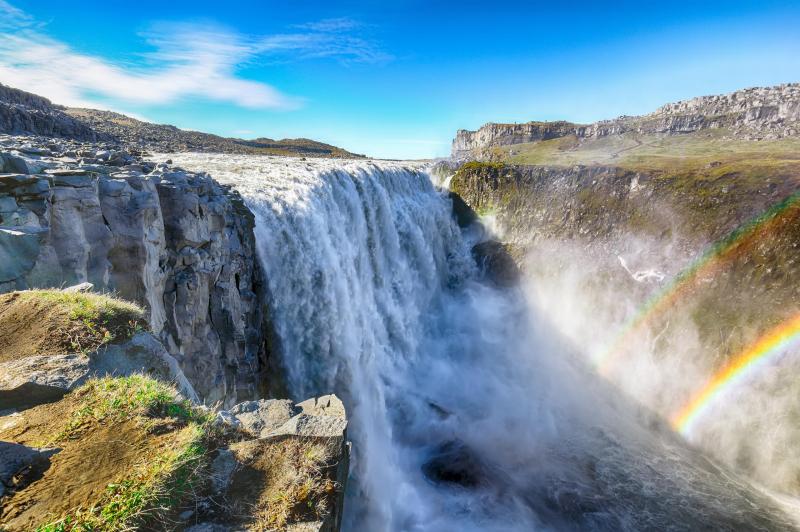 Cận cảnh thác Dettifoss, Iceland