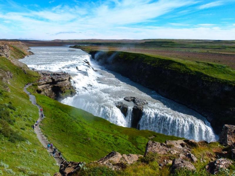 Thác Gullfoss, Iceland