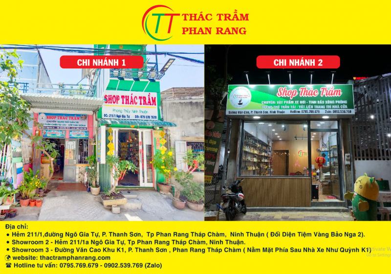 Sản phẩm vòng đá phong thuỷ tại Thác Trầm Phan Rang