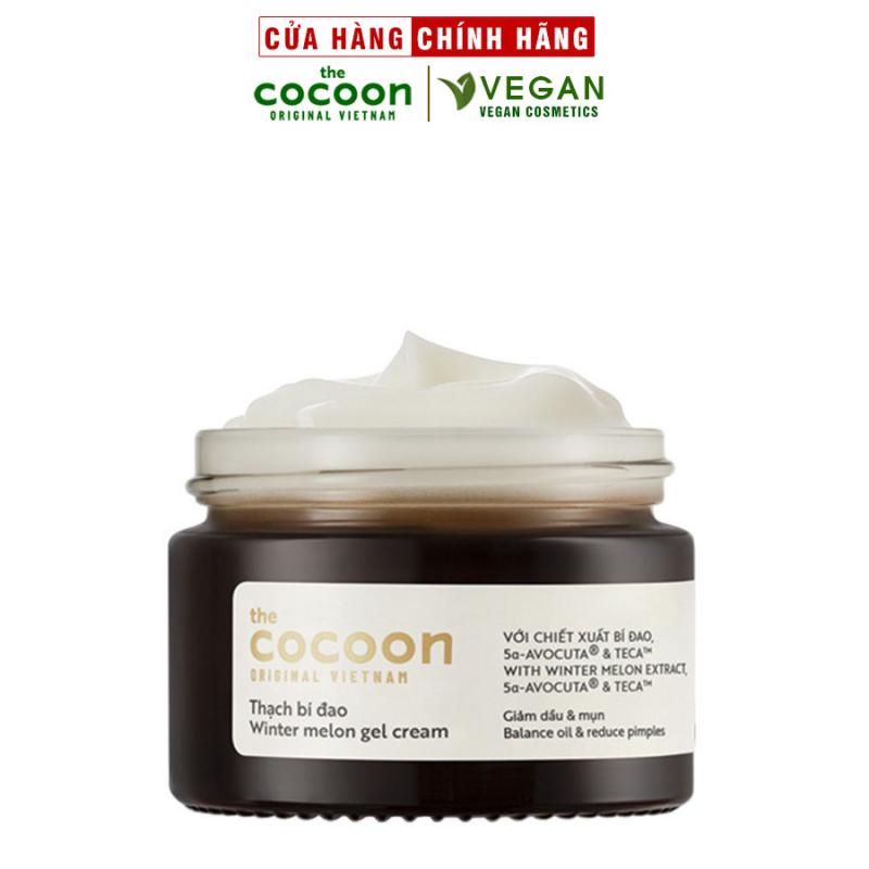 Thạch Bí Đao cocoon (kem dưỡng ẩm) cấp ẩm và ngừa mụn 30ml thuần chay