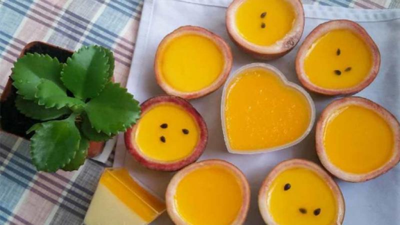 Bánh cake sữa chua chanh leo