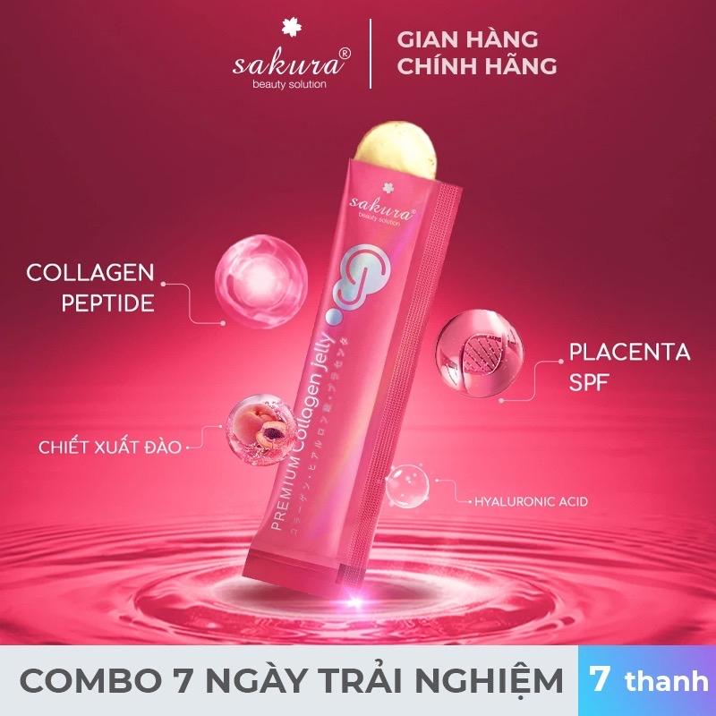 Thạch Sakura Collagen Premium Jelly