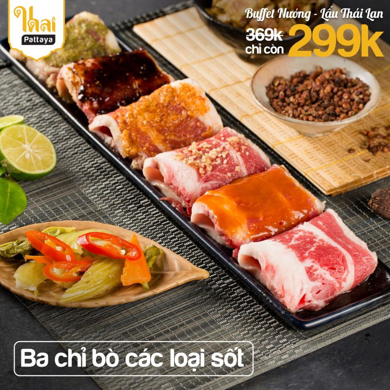 Thai Pattaya BBQ & Hotpot cơ sở Aeon Mall Long Biên