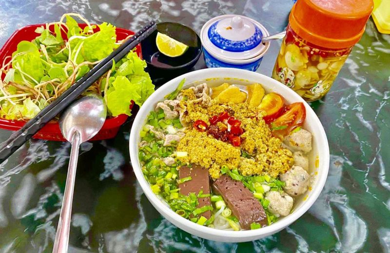 Cháo canh riêu cua Thắm Đan Nhi