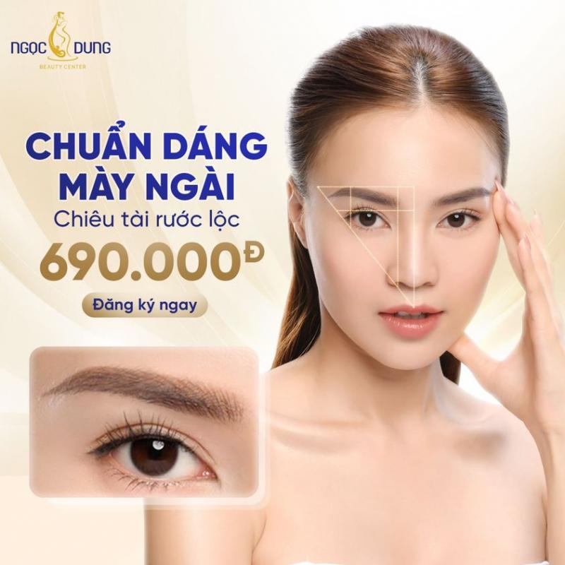 Điêu khắc chân mày Ngọc Dung