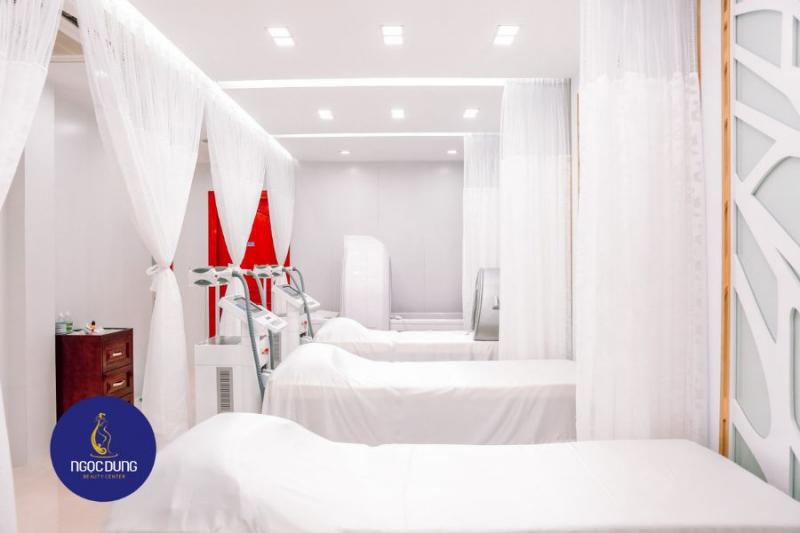 Không gian làm đẹp sang trọng, đầy đủ tiện nghi