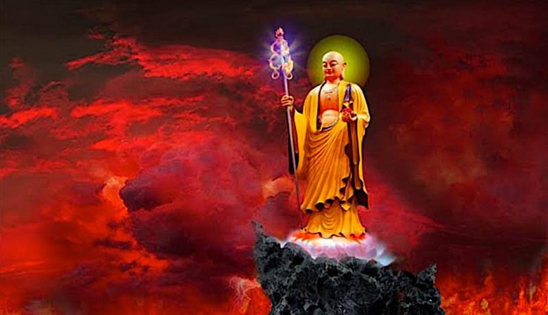 Bồ Tát Địa Tạng là vị Bồ Tát có đại nguyện rộng lớn với chúng sinh cõi địa ngục